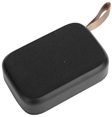 CCYLEZ Tragbare Lautsprecher mit Bluetooth, Kabelloser Stereo Subwoofer, USB Sound mit UKW Radio, Unterstützung von AUX, für Tablet, Laptop, Handy(Schwarz)