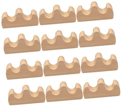 NUOBESTY 10pcs Painting Brush Rest Calligraphy Brush Holder Desk Pen Holder Study Decor for Artists