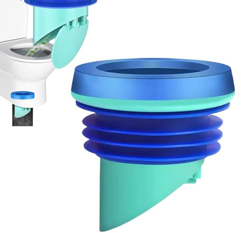 100-110mm Flangia per Wc Anello di Tenuta WISIRENT, Guarnizione Scarico Wc Guarnizione Cassetta Wc, Anello di Tenuta Igienica Scarico Wc, Universale Tubo di Scarico Wc Flangia Odor per Il Bagno