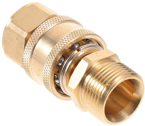 Amosfun 1 Pair Quick Release Hose Connector Hose Attachment Pressure Washers Easy Installation Disassembly Fitting
