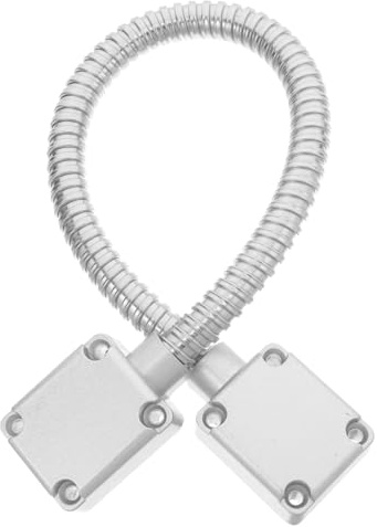 SEWACC Conduit de Câble Durable avec Caps Protection de Câble pour Applications Sécuritaires de Communication