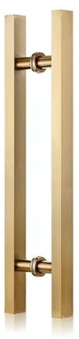 Premium Duschtürgriff & Badezimmer-Glastür-Haltegriff, Handtuchstange, in Silber und Gold, verstellbare Lochmitten, 200 x 800 mm, perfekt für moderne Bäder