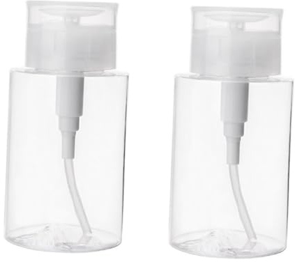 SOLUSTRE Bottiglie da Viaggio Bottiglie Ricaricabili Leggere in Petg 100ml 2 Pezzi per Acqua Detergente e Lozione per Mani per Viaggio