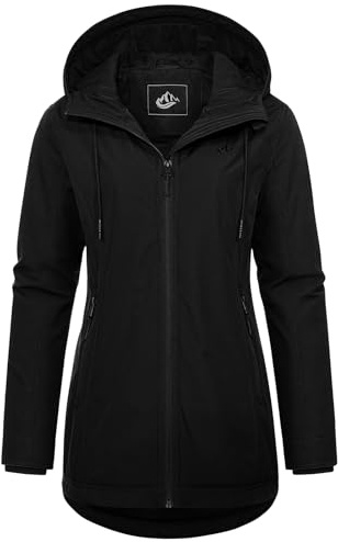 Heekepk Chaqueta Mujer Primavera Abrigo Impermeable Entretiempo Otoño