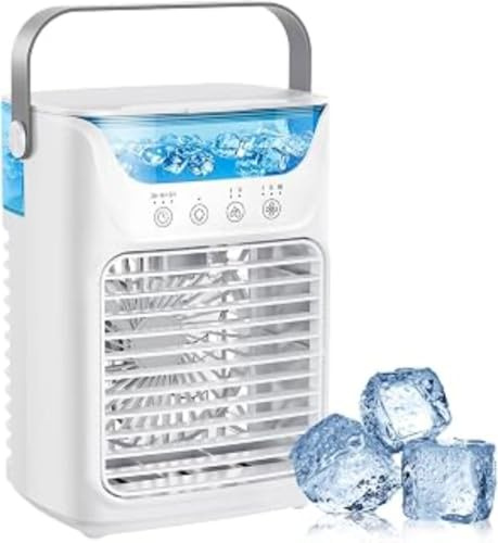 Neksong TundraFreeze Portable Air Cooler, Equipped with A 700-milliliter Water Tank, Helps You Save on Your Electricity Bill (1 PCS)