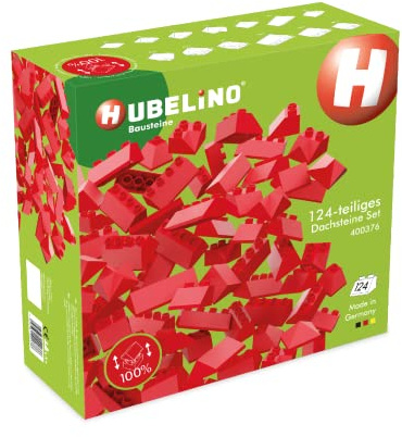 Hubelino 124-teiliges Dachsteine Set