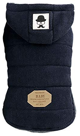 Hundemantel Kleidung Mäntel Hoodie Kaltes Wetter Mäntel Warme Winterjacken Winter Dicke Kleidung Hund Gemütliche Jacke für Kleine Hund Mittlere Katze