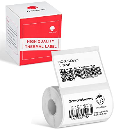 Phomemo Thermal Sticker Label Paper for M120/M110/M220/M250 Label Maker