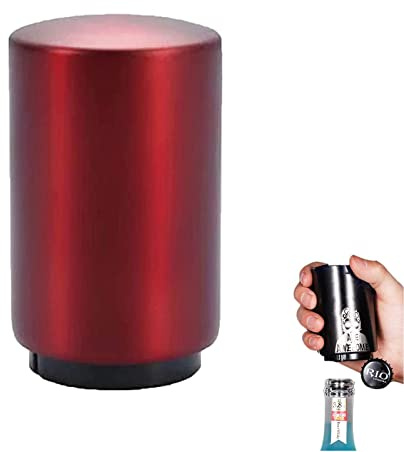 YUDANSI Automatisch Flaschenöffner für Senioren, Flaschenöffner Magnetisch | Edelstahl Drücken Bottle Opener Vatertag Geschenke für Männer, Tragbar Bieröffner für Bierliebhaber, Bar, Party, Weihnachten