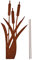 UNUS Garden, spina in ruggine, decorazione da giardino, effetto ruggine, decorazione per giardino, terrazza, balcone, vaso da fiori