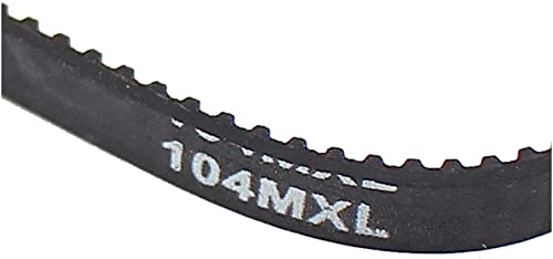 VLIZO Austauschbare Teile - kompatibler Gummi-Drucker-Haupt-Antriebsriemen für Sato Cl412E Thermo-Barcode-Etikettendrucker