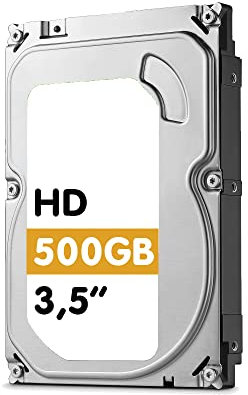 Generico Disco duro para PC 3,5 SATA probado (500 GB) reacondicionado