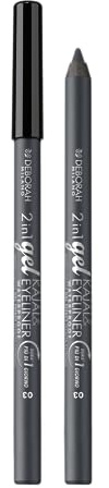 Deborah Lápiz Kajal Eyeliner 2 en 1 Gel Waterproof N° 03