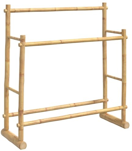 vidaXL Klädställ 100x30x100 cm bambu, klädställ, fristående klädhängare, klädhängare, kläd ställ, klädställning, klädstång, klädstång, klädhängare