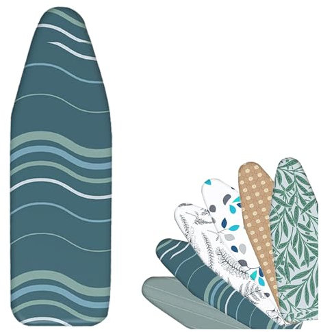 UPKHZF Bügelbrettbezug Ersatz Bügelbrett Bezug, Baumwolle Einstellbar Bügeltischbezug Für Standard-bügelbretter 90x30cm/100x34cm/110x34cm/120x38cm