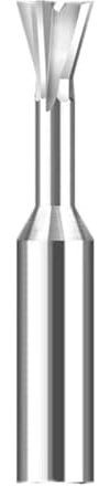 Hartmetall-Schwalbenschwanzfräser 45 60 75 Grad CNC-Werkzeug, 3–20 mm Wolframstahl-Bearbeitungswerkzeug Schlitzfräser Schneidwerkzeug Metallbearbeitung Schaftfräser(60 degree,UNCOATED_8MM)