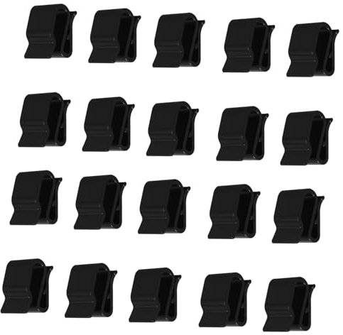 TOKIDNY 30stücke Pack Solarkabelclips Für Photovoltaik-kabel Kompatibel Verbindern Kunststoffclips Für Solarrahmenmontage Werkzeuglos Installierbare Kabelklemmen Für Kabelmanagement