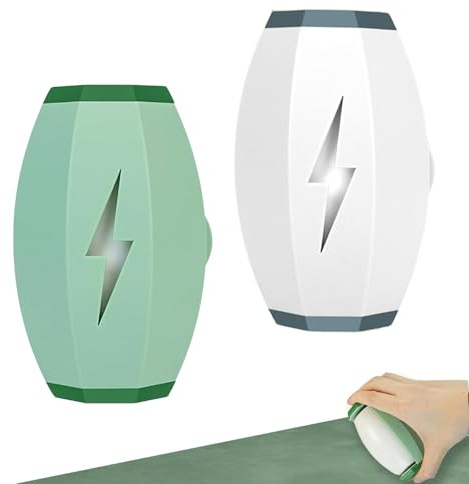 2 Stück Wiederverwendbarer Fusselroller, Waschbarer und Tragbarer Aufkleber, Reusable Lint Roller, Tierhaarentferner Fusselrolle, für Tierhaare Kleidung Sofas, Kleidung, Reisen,Haus
