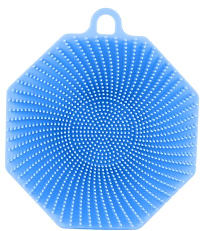 Depurador de silicona para baño, limpiador corporal de silicona, cepillo corporal de cerdas, limpiador corporal para pieles sensibles, accesorios de baño, esponjas de ducha para todo