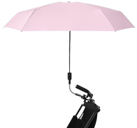 Genérico Sonnenschirm für Kinderwagen – Sonnenschutz und Schatten für Kinderwagen – leicht und für Kinder, , Reisen und Rollstühle, Rosa, Consulte la descripción