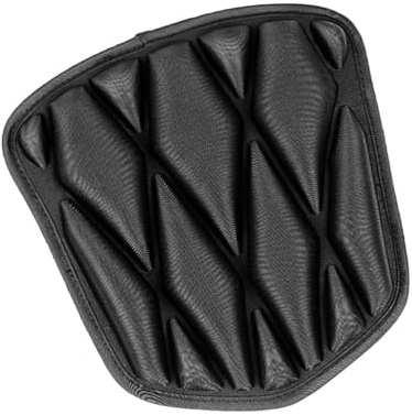 Generisch Cojín de asiento para motocicleta, acolchado suave para asiento de moto, transpirable, con acolchado suave para mujer, hombre y adulto