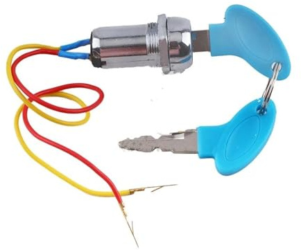 Bobina Accensione Interruttore Avviamento Universale Cavi Blocco Chiave Chiavi Di Accensione Interruttore Per Bici Elettriche Scooter Bici Elettriche