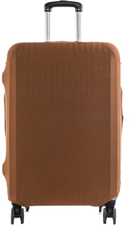 Ddujbtp Housse de protection épaisse pour bagages de voyage pour protéger votre valise des rayures et des bagages avec une excellente adaptabilité, marron, 51 cm, Beauté de masse