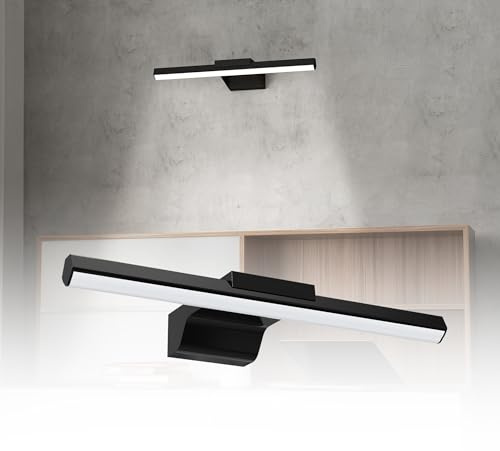 HENGMEI LED Spiegelleuchte Bad 15W Badleuchte, IP44 Wasserdicht Badezimmer Lampe Badlampe Spiegellampe für Wandbeleuchtung und Spiegel Beleuchtung (Type-J02-Kaltweiß)