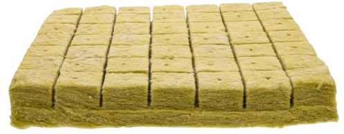 DIYEAH 49 pièces Lot de Cubes de Culture Hydroponique Blocs de Semis sans Terre Substrat Léger et Aéré pour Pépinière Supports de Croissance pour Plantes et Semences