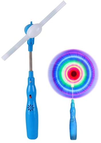 Moulin à vent lumineux clignotant – 25 x 17 x 3 cm – Moulin à vent à LED | Changement de couleur pour cour, pelouse, parc, arrière-cour et nuit