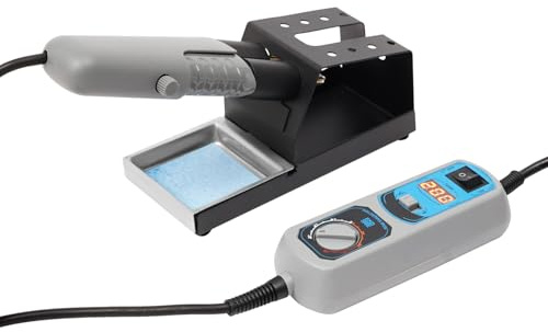 938D Portable Hot Tweezers Mini Soldering Station 2-IN-1 Set di pinzette a caldo per saldatore portatile da 392 a 896 °F Professionale strumento di riparazione per BGA SMD