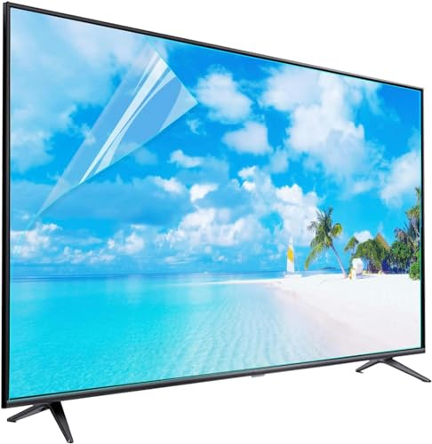 asdchZen Anti-Glare Tv Screen Protector For 32-75 Inch Matte Anti Blue Light Protector Film For Lcd, Led, 4K Oled & Qled Hdtv / 34In 815X345Mm,40in 875x483mm