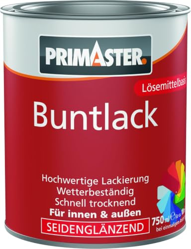 Primaster Buntlack 750 ml nussbaum seidenmatt Lack