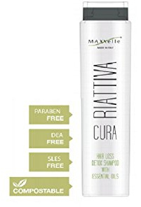 Maxxelle Cura - Shampoo detossinante anticaduta agli oli essenziali (250ml)