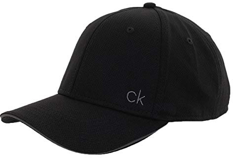 Calvin Klein Unisex Airtex Performance Cap - Black/Charcoal - OS