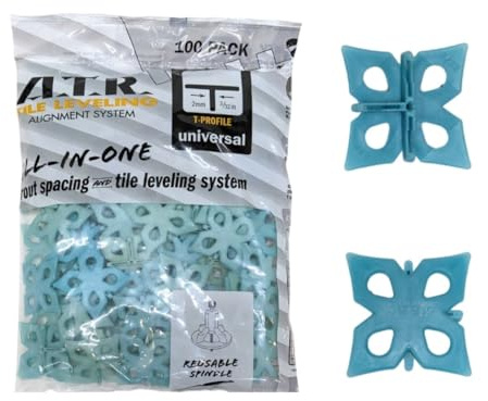 ATR Leveling System - Universal 2mm T' Plates Qty 100