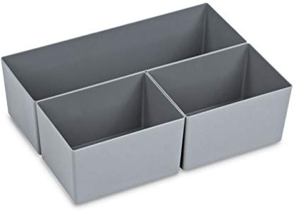 aidB NextGen Einsatzkasten Set 1+2 Kästen, 400 x 300 x 120 mm, ideal als Einsatz für Schubladen und NextGen Euroboxen