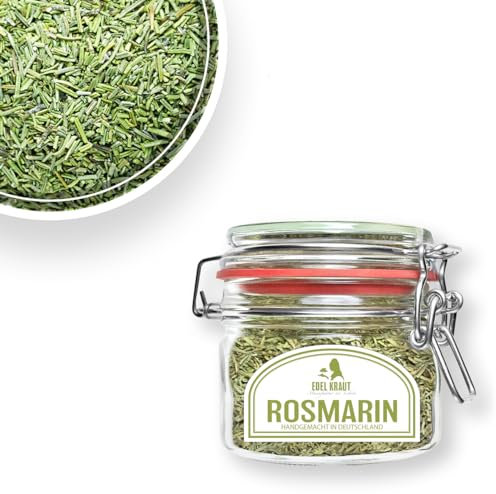 EDEL KRAUT I BIO Rosmarin XL Glas - Premium Qualität aus deutscher Manufaktur - frei von Zusatzstoffen - 100% Naturrein