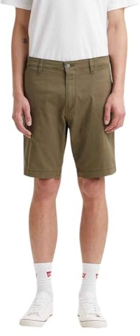 Levi's XX Chino Taper Shorts II Pantalones cortos, Bunker Olive Ltwt Mstwill, 34W Hombre