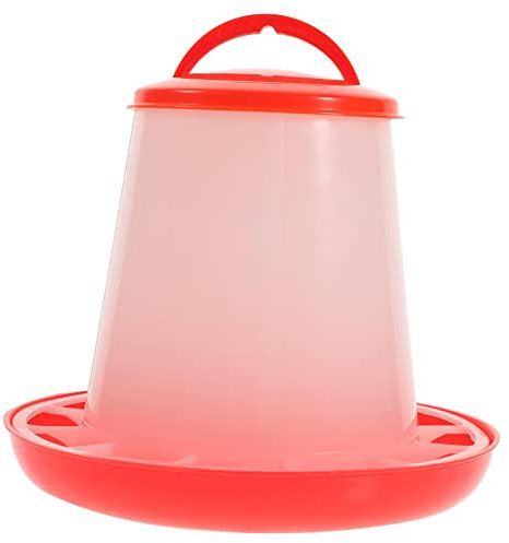 YARNOW Praktischer Futtertrog Aus Robustem Kunststoff Für Hühner Und Tauben Automatische Futter Trinkschale Langlebig Formstabil Vielseitig Einsetzbar Für Geflügelhaltung Im Heim Profi-be