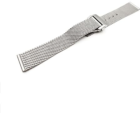 Bracciale Milano acciaio Silver Full INOX 316L MIilan ONE MORE Strap 20 mm compatibile con omega seamaster 007 Sub Diver