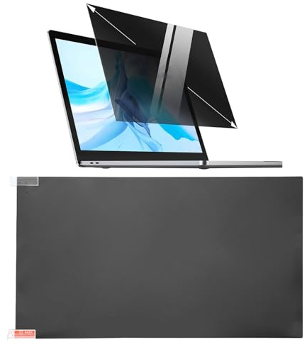 Gugxiom Écran de confidentialité pour Ordinateur Portable 14 Pouces, Protecteur D'écran de confidentialité pour écran D'ordinateur Portable au Rapport 16:9, Filtre de Lumière Bleue