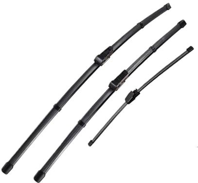 Scheibenwischerblätter 26+18+11 LHD Vorne Hinten Scheibenwischerblätter Set Für VW Für Golf MK 7 2012-2020 Windschutzscheibe Fenster Pinsel