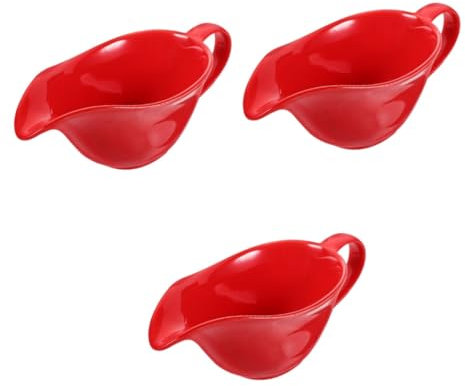 Garneck 3piezas Jarra De Cerámica Para Salsas y Aderezos Para Comidas y Reuniones Familiares Para Gravy Leche
