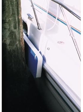 Boot & Motor Talamex Flachfender 2 blau/weiß 553 x 286 x 73 mm