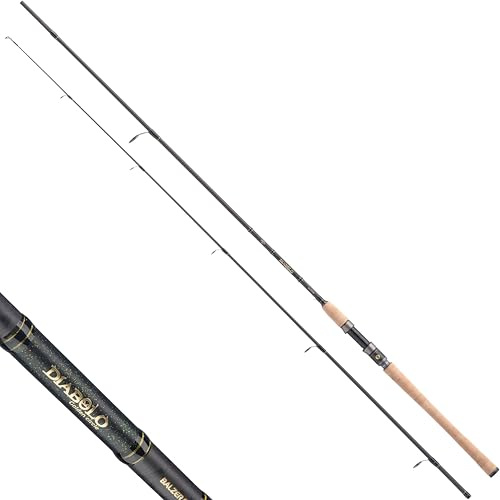 Balzer Angelrute Diabolo Golden Circle Spin 25 - Profi Spinnrute Forelle Barsch Döbel 5-25 g