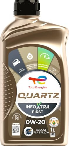 TotalEnergies Quartz Ineo Xtra First 0W-20, Huile moteur essence et Diesel, 1 litre