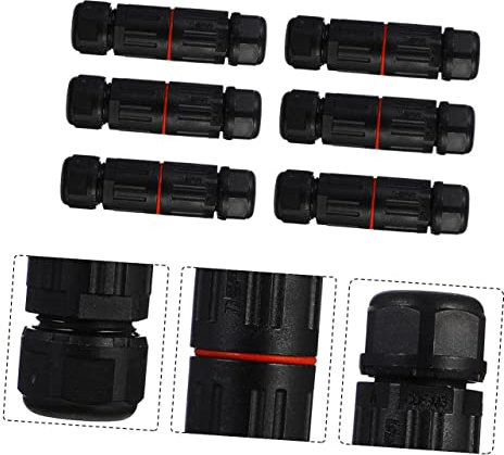 NUOBESTY 10Pezzi Connettore Elettrico per Giunzione Esterni Adatto per Illuminazione e Design Compatto e Resistente Alla