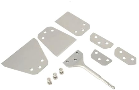 MJINA SDS/Plus Bodenschaber, elektrischer Hammer, austauschbare Einsätze, Entkalkungsmeißel, Schaufel für Fliesen, Ziegel, Beton, Werkzeug zur Demontage von Wänden (4 Zoll Shovel A)