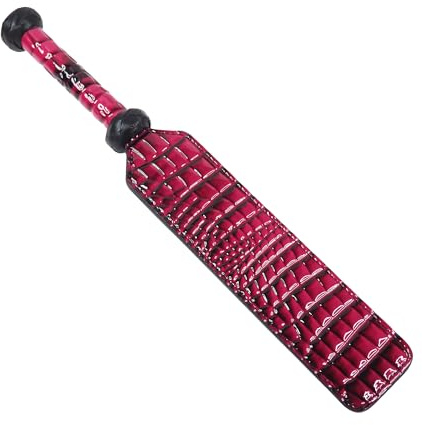 BDSMNOOK 16.14 Inch Handmade ROSEO Leather Paddle Horse Riding Crop Whip, Perfect for Training Shows and Costumes Equestrian Horse Whip, Durable Equestrian Paddle